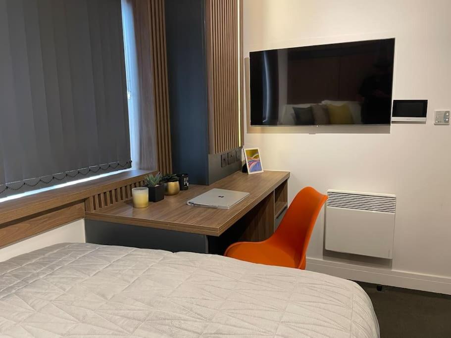 Lovely 1 Bed Studio 2B Near Royal Infirmary And Dmu เลสเตอร์ ภายนอก รูปภาพ
